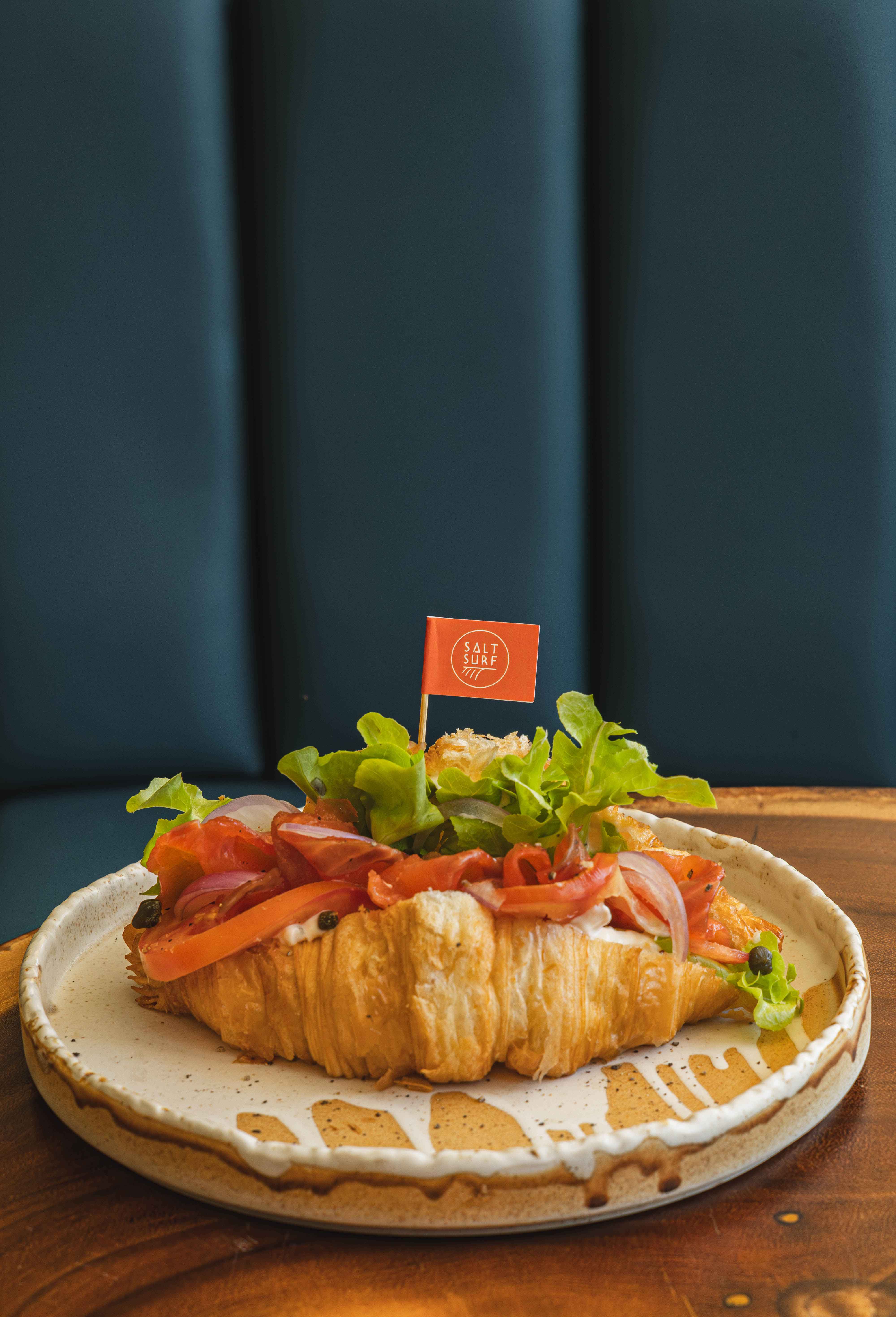 Smoked Salmon Croissant