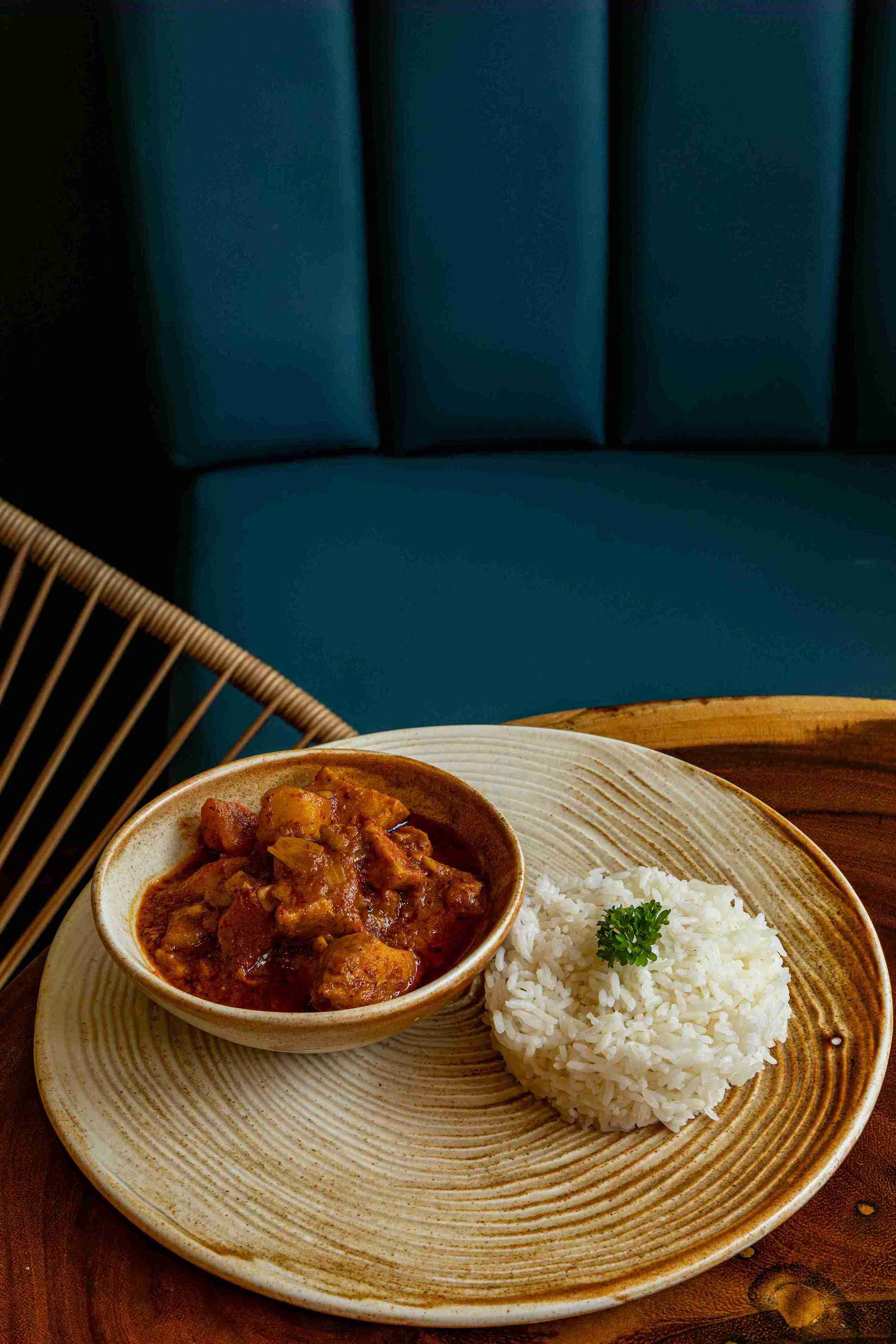 Chicken Massaman Curry with Rice